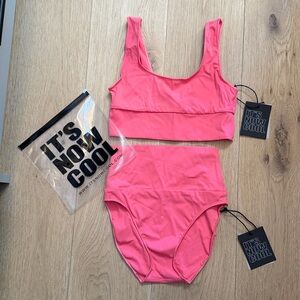 It's Now Cool Swim Set - Contour Top & High Waist Pant